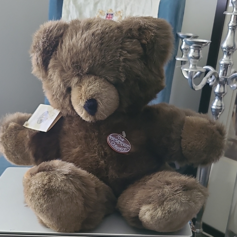 Heritage Collection Plush Bear - Rich Brown